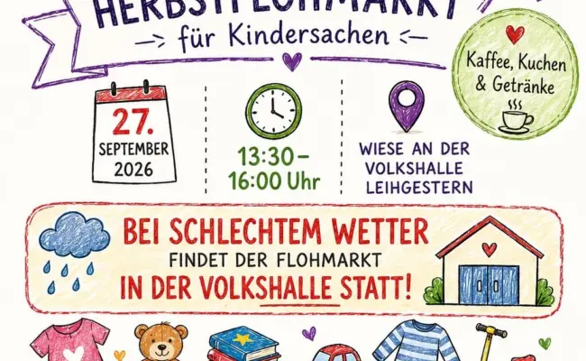 Herbstflohmarkt für Kindersachen