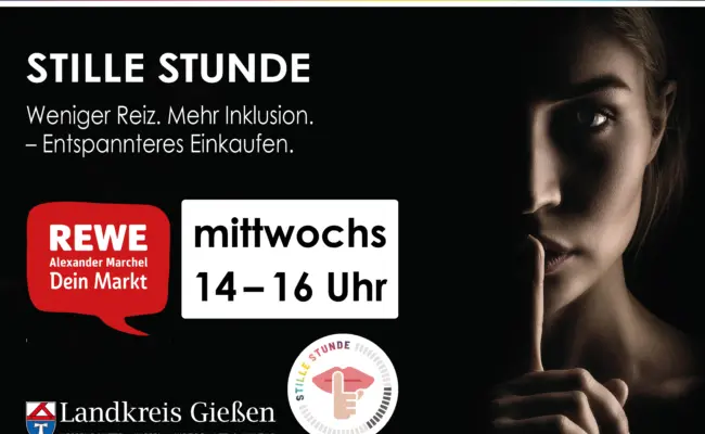 Einkaufen ohne Reizüberflutung: „Stille Stunde“ im REWE Markt in Linden
