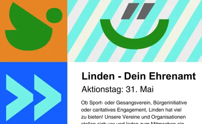 Ehrentag Linden Plakat