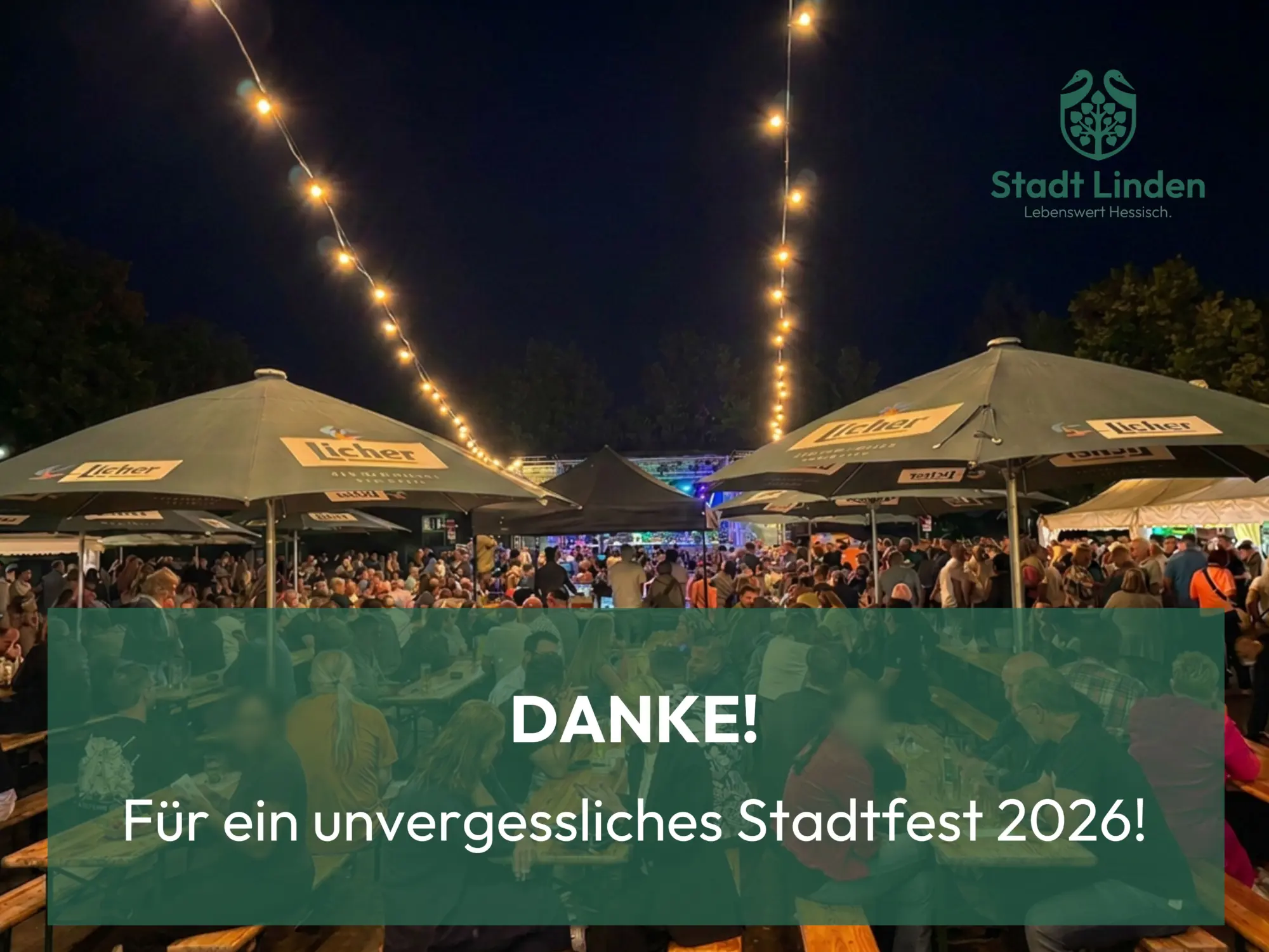 DANKE für ein unvergessliches Stadtfest 2026!