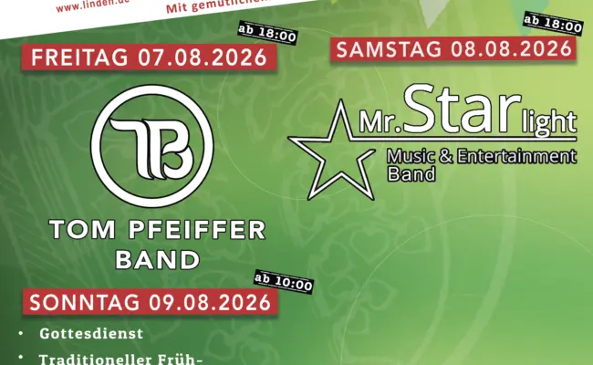 Stadtfest Linden 2026