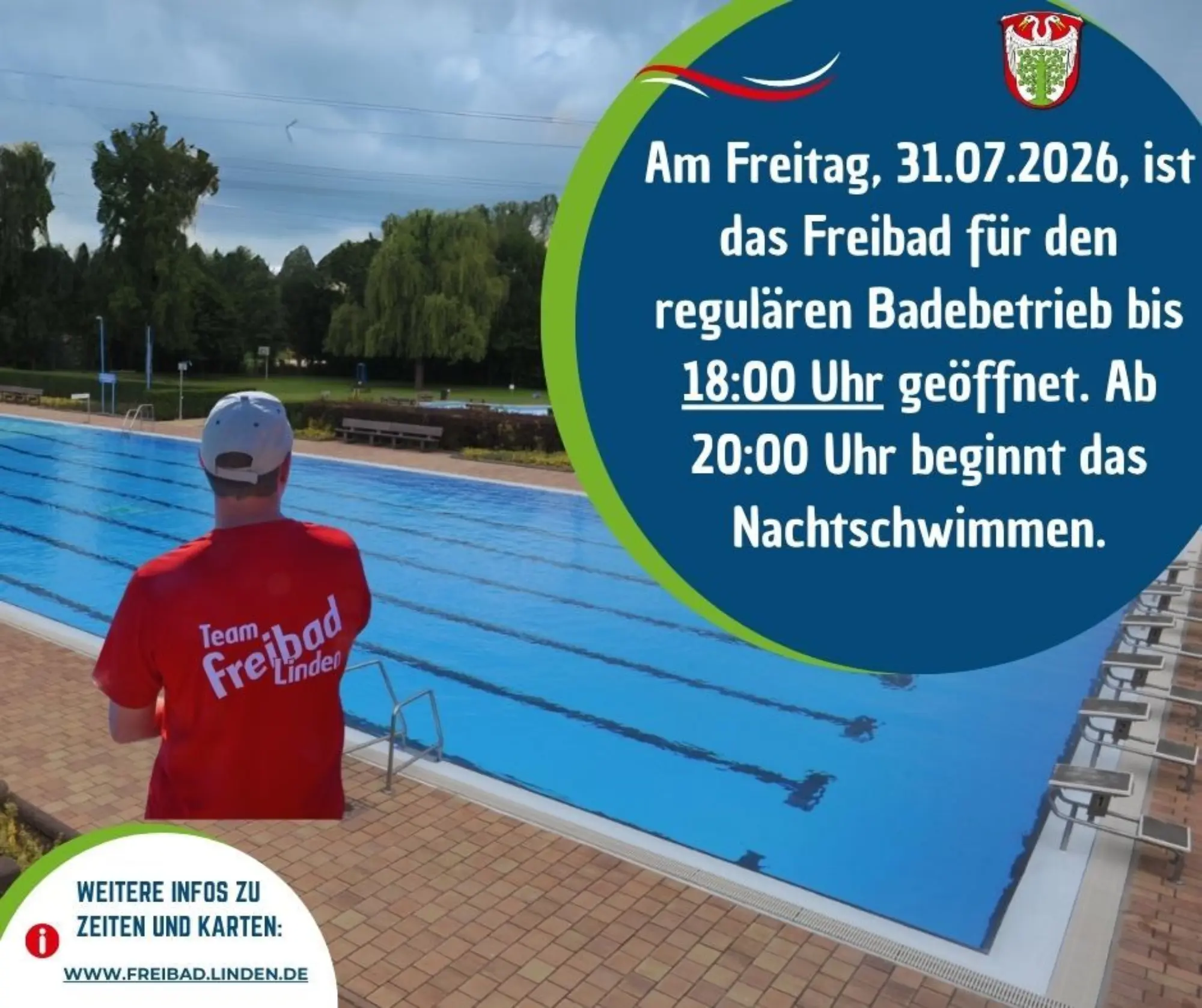 Freibad Nachtschwimmen