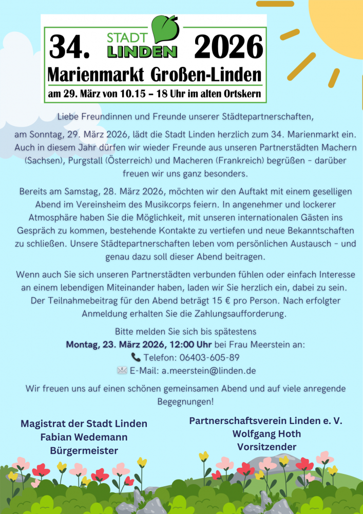Poster-Marienmarkt-Partnerstadte