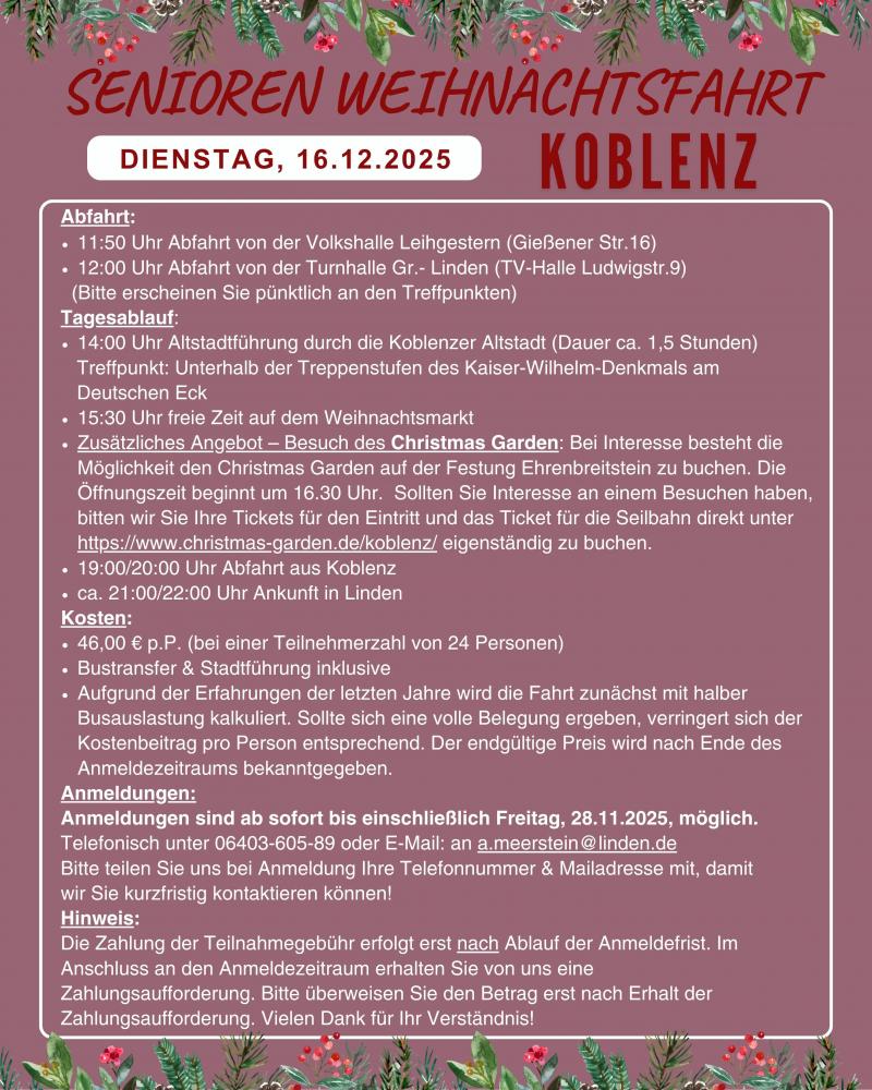 WeihnachtsfahrtKoblenz